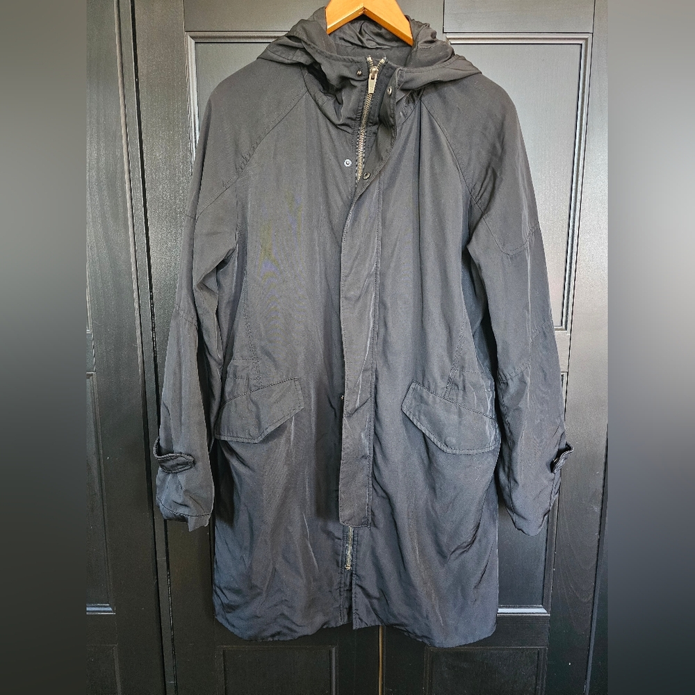 Mind Bridge Men's Black Hooded Jacket- Neo Commuter- Size 100 (M/L) - Picture 2 of 8
